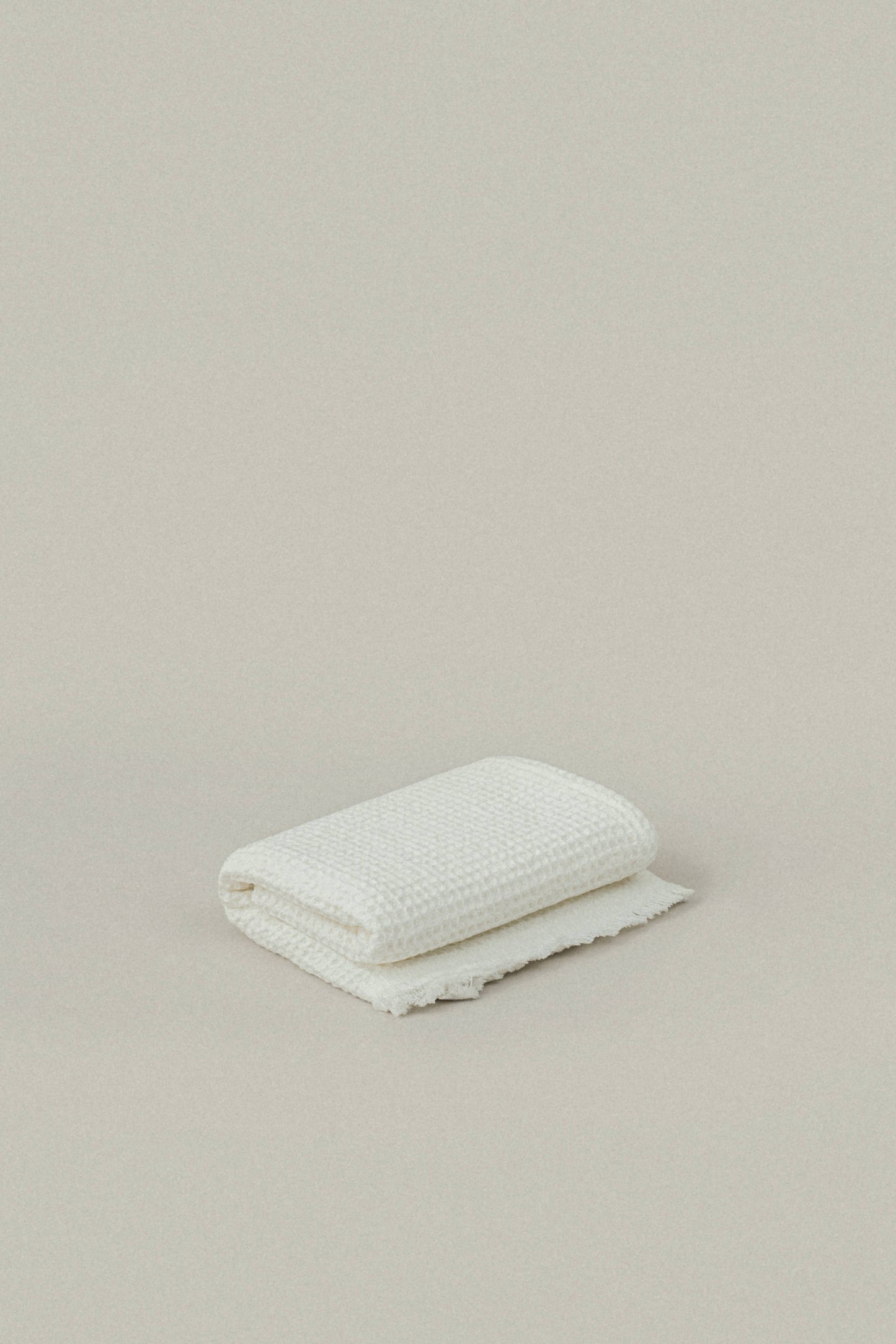 Soft White Everyday Waffle Towels