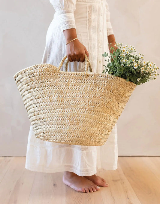 Woven Basket, Shopping Basket, French Baskets