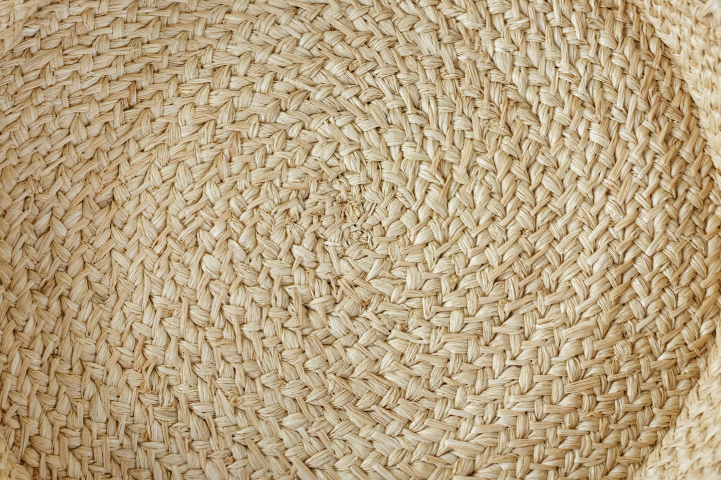 Braided Raffia Tray