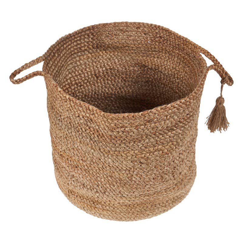 Montego Natural Jute Decorative Storage Basket