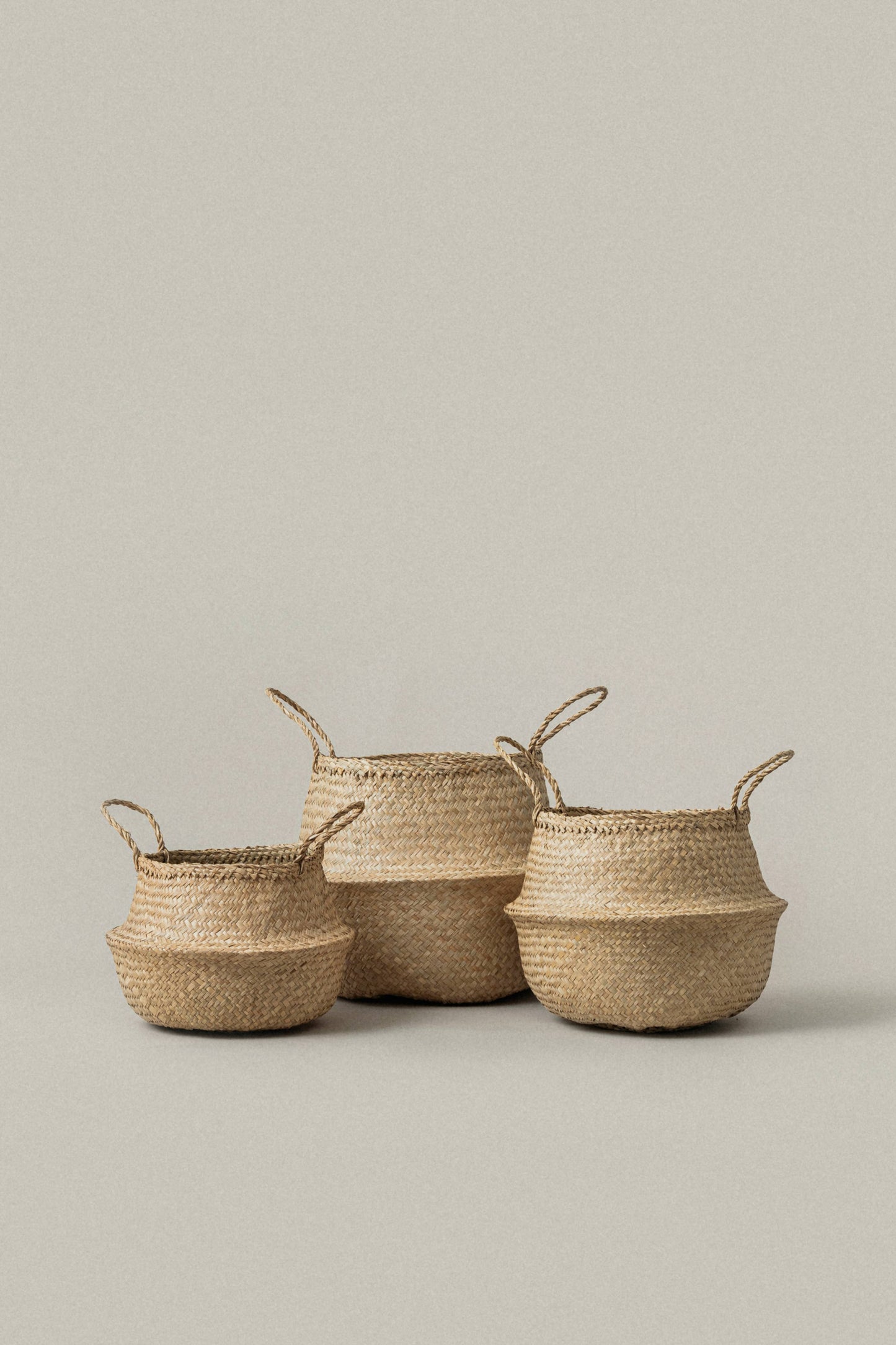 Large Kiau Seagrass Belly Baskets