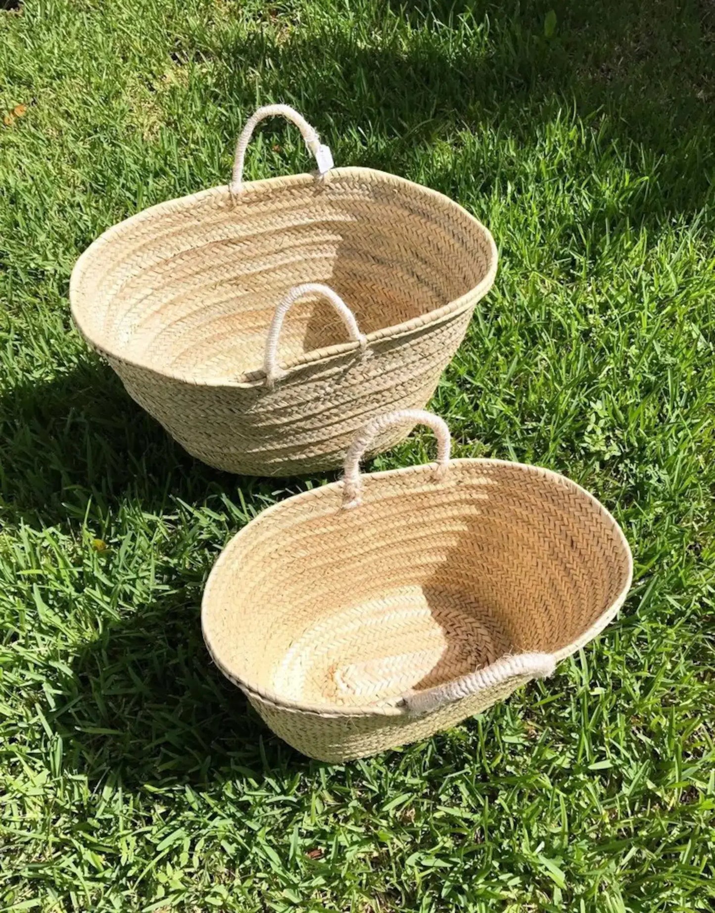 Woven Basket, Shopping Basket, French Baskets