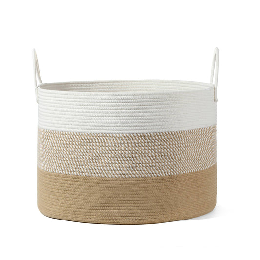Austin Organic Cotton Rope Storage Basket