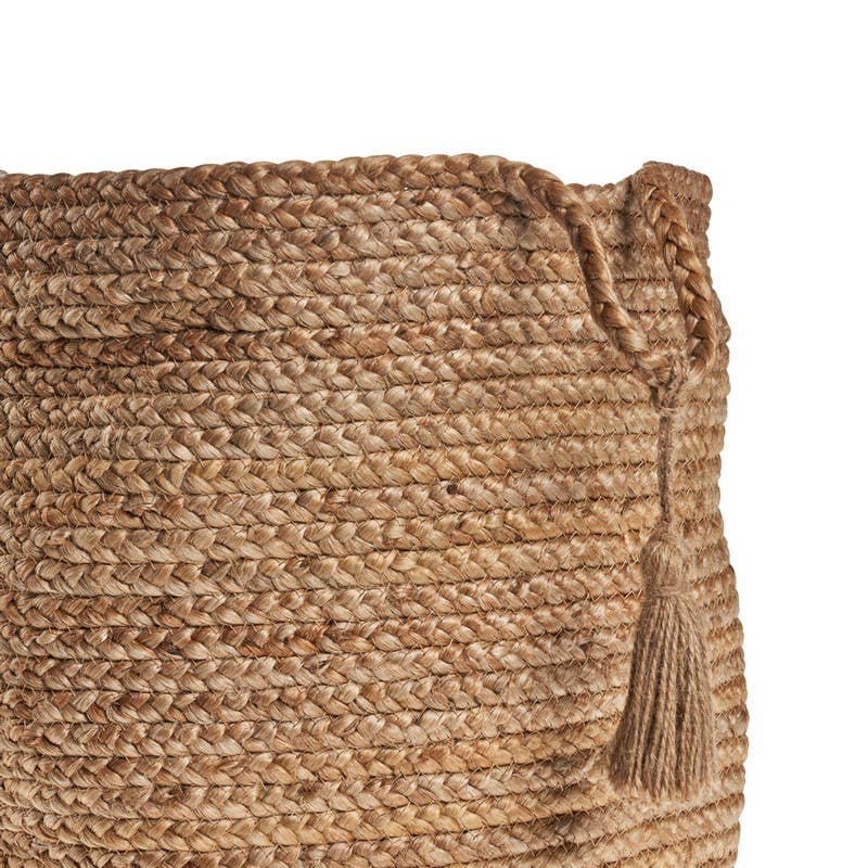 Montego Natural Jute Decorative Storage Basket